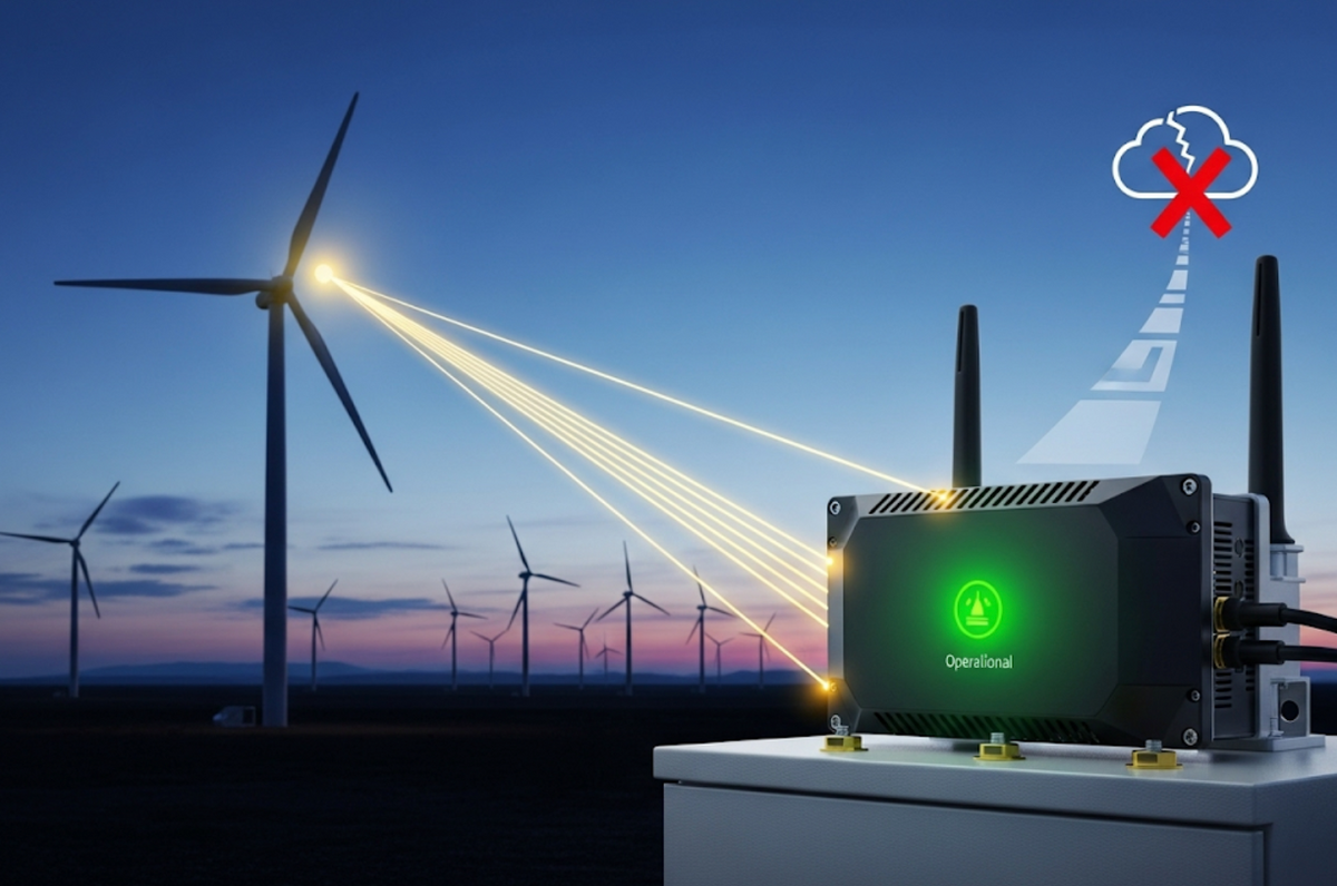 reliability of an edge gateway, which continues to operate a remote industrial site even during an internet outage