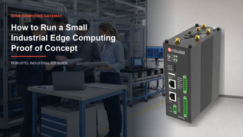Four-step industrial edge computing proof of concept from scope through acceptance