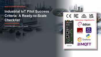 Ready-to-scale industrial IoT pilot checklist covering data resilience security repeatability and operations