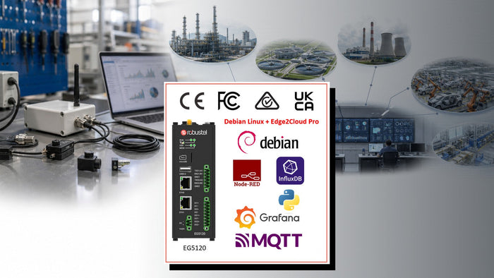 Comparison of a Robustel industrial IoT Starter Kit pilot and a scaled custom deployment