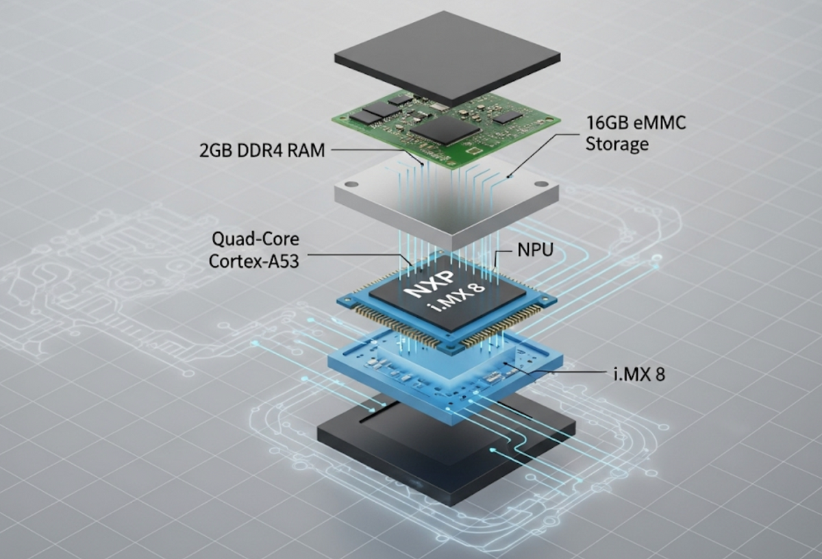 NXP i.MX 8 processor iot gateway
