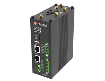 The Robustel EG5120, a powerful edge computing gateway for industrial monitoring systems and real-time data processing.