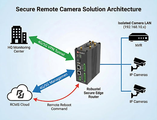 Case Study: A Secure Edge Router for CCTV & Surveillance